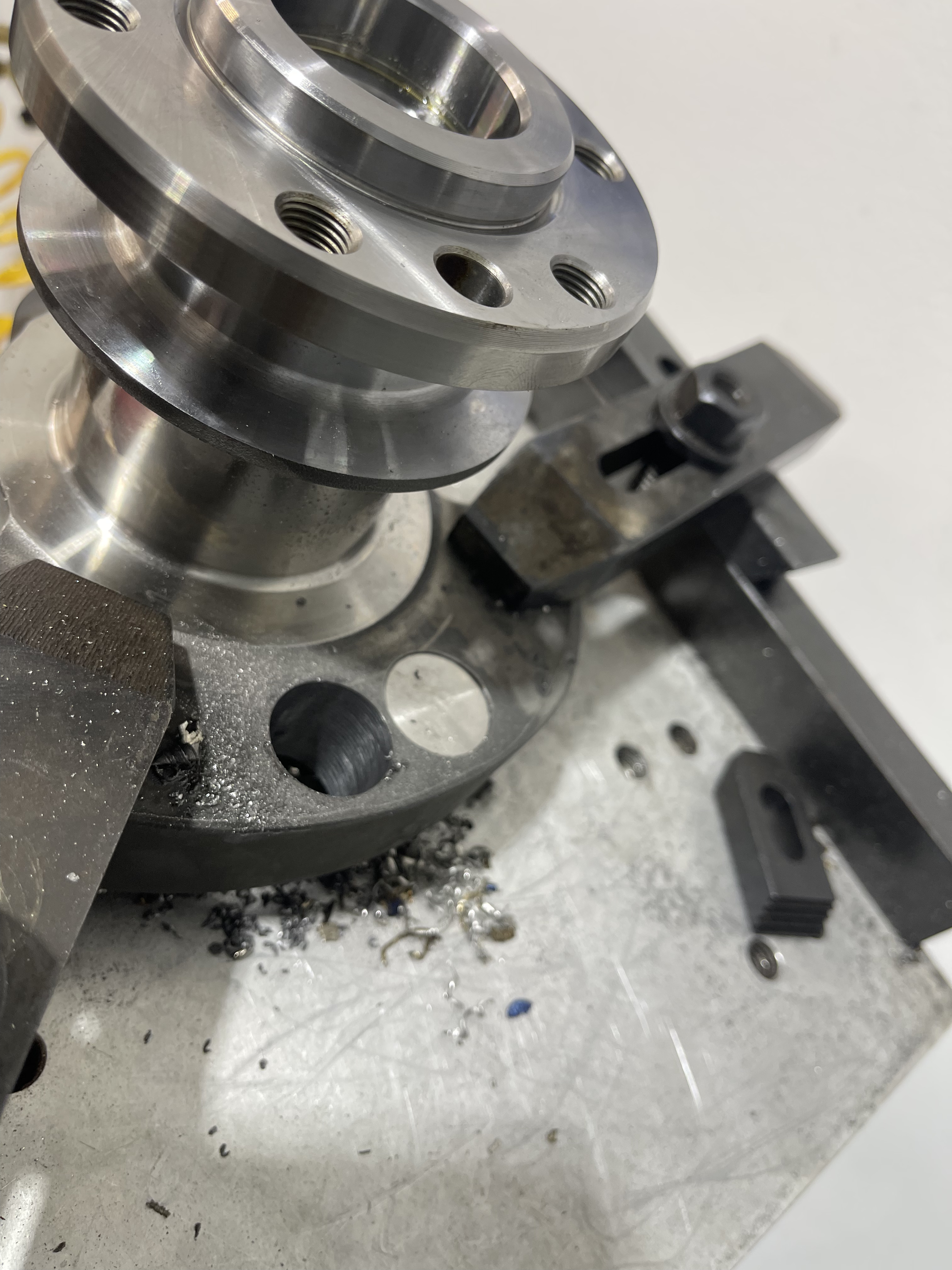 Precision block machining for deck work